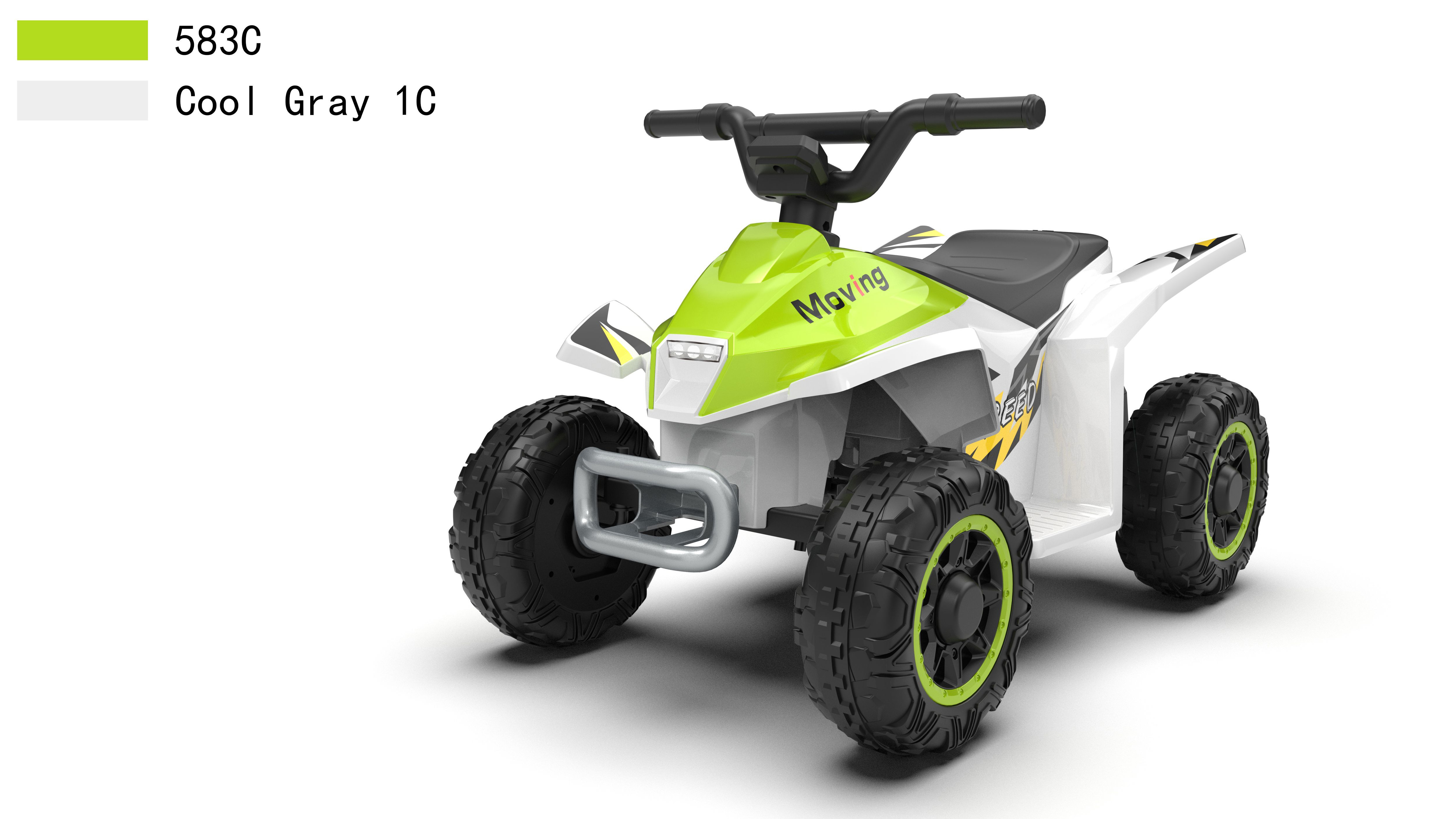 2024 Hot Sale Factory Wholesale Source Kids Mini Atv Ride on Quad Battery Power Buggy Toy Off-road Motorcycle with Music