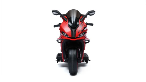 Interactive 12V Kids Motorcycle – Bluetooth, MP3 & Safety Side Supports