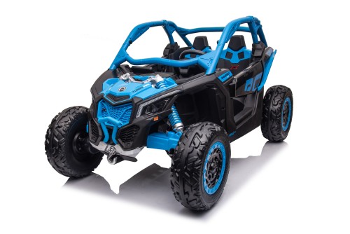24V Kids Power Wheel Car: 4x4 Big UTV Electric Ride-On Toy for Outdoor Adventure