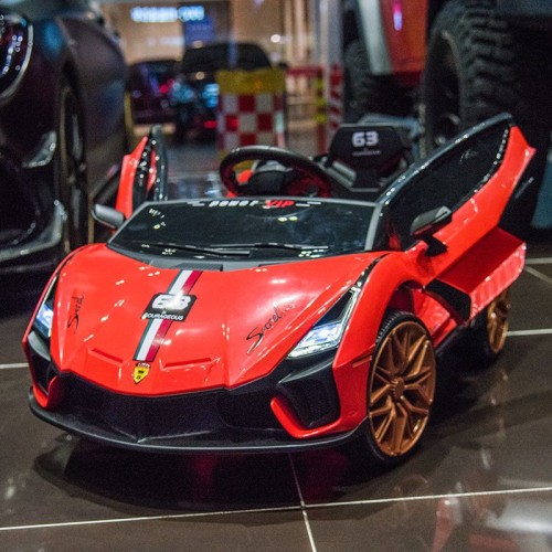 Premium 12V Fancy Sports Car for Kids – Swing Mode Included