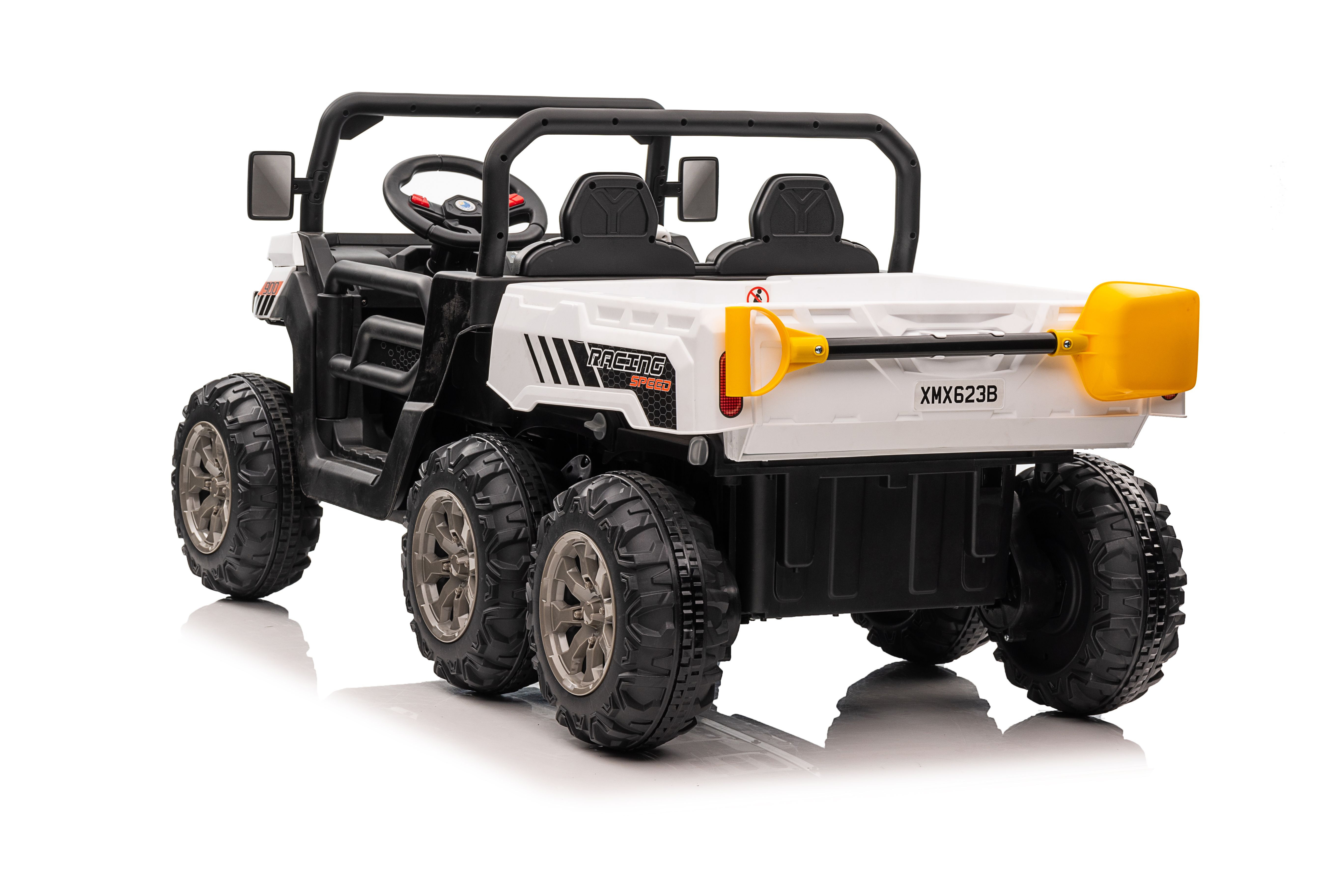 Kids 24V Ride-On Toy Car – 2.4G Remote, Bluetooth, USB & Safety Seat Belts