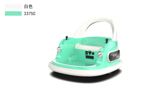 2025 Manufacturer Wholesale Kids Ride on Bumper Car Steering Wheel Super Quality 12V Sunshade Design Remote Control Toys